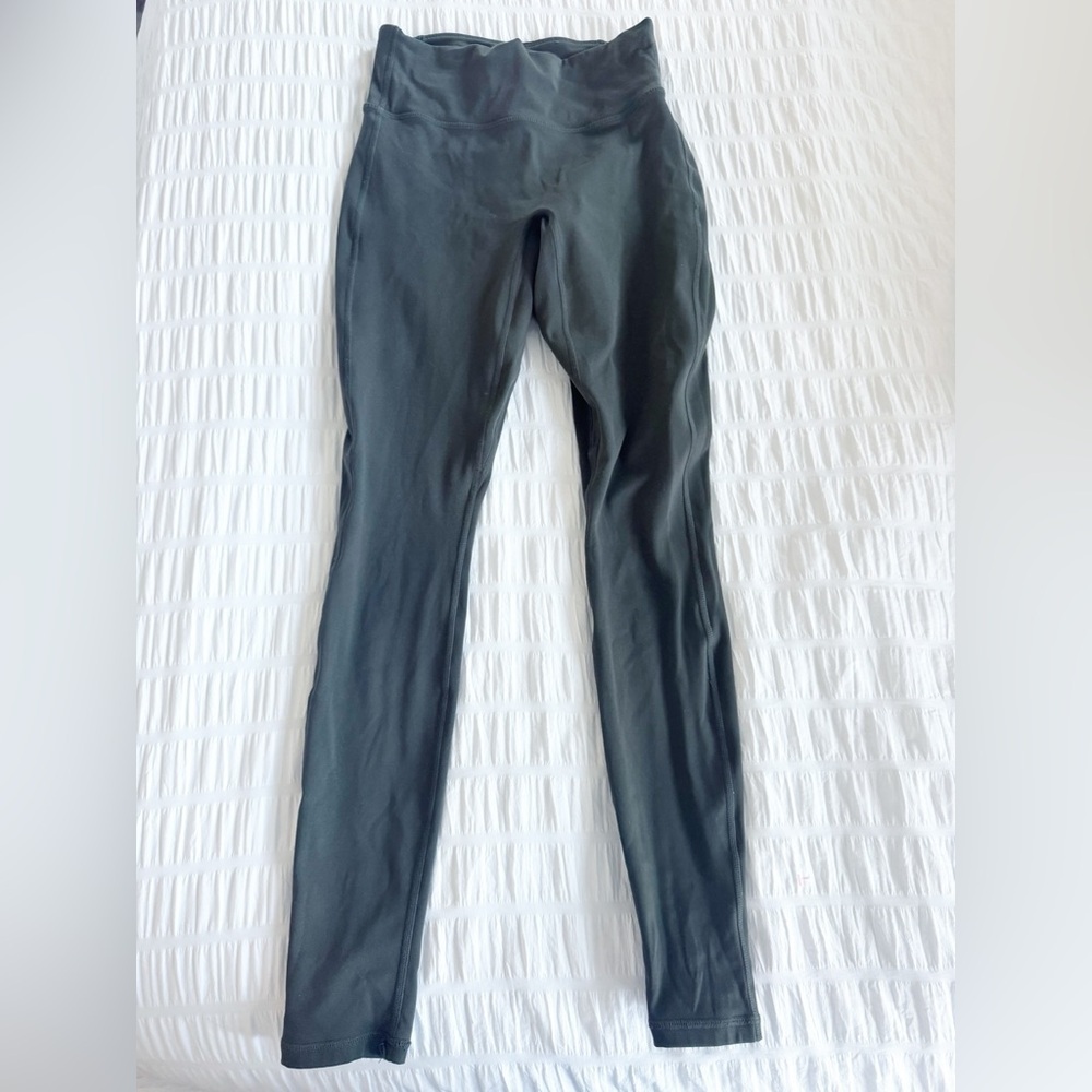 Fabletics Trinity Motion 365 Leggings Green Size XS High Waist Army Olive - Picture 4 of 8